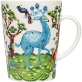 Iittala Satumetsä Mug 0,4L Spring Green-Sky Blue - Blue - 0.4 L