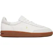 Ralph Lauren Bedford Leather-Suede Sneaker - White - 44