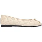 Tommy Hilfiger Th Charm Quilted Ballerina - Beige - 37
