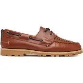 Tommy Hilfiger Mokkasiinit 'Braided' ruskea