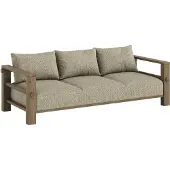Karup Bare-sohva textured weave -kangas warm sand / carob brown l 225 cm