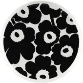 Marimekko Unikko Plate 25 Cm - White - Ø 25 CM