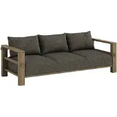 Karup Bare-sohva textured weave -kangas mellow brown / carob brown l 225 cm