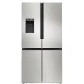 Siemens KF96DPPEA, Vapaasti seisova, Ranskalainen ovi, Ruostumaton teräs, Lasi, 574 L, SN-T
