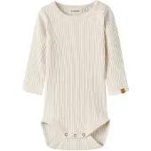 Lil´ Atelier Nbmrajo Mab Ls Slim Body Lil - Cream - 62