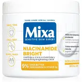 Mixa Niacinamide Bright tehokosteuttava voide tummien läiskien ehkäisyyn 400 ml