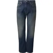 Levi's Farkut '555 Relaxed Straight' tummansininen