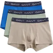 Gant Bokserishortsit sininen / taupe / vaaleanvihreä / musta