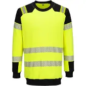Portwest FR707 PW3 modaflame knit hi-vis fr full zip huppari