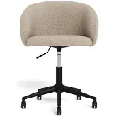 Ebuy24 Toimistotuoli Eleanor, hiekanvärinen/musta