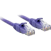 Lindy Cat.6 U/UTP Ethernet Cable - 3m - Purppura - 3m