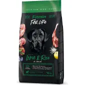 Fitmin 2x12kg Dog For Life, lammasta ja riisiä koiran kuivaruoka