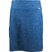Skhoop Women's Magda Knee Skirt Denim Hameet XS