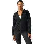 ICANIWILL Women's Ultimate Training Zipper Hoodie Black XS