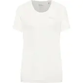 Jack Wolfskin Women's Tech Tee Stark White Lyhythihaiset paidat L