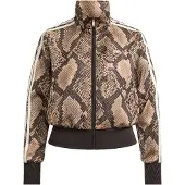 Adidas Satin Snake Print Firebird Track Kokovetoketjullinen Collegepaita