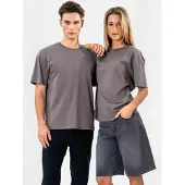 TeeShoppen Toppi ' Heavy ' tummanharmaa