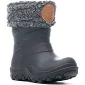 Exani Kids' Sigge Black Kumisaappaat 27