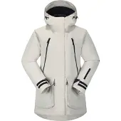 Skogstad Women's Bretinden 2-Layer Jacket White Sand Laskettelutakit vuorelliset 36