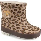 Pax Kids' Safari Rubber Boot Beige/Brown 30