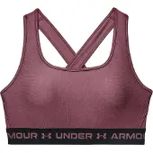 Under Armour Women's UA Crossback Mid Bra Ash Plum XS