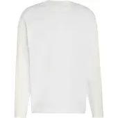 Adidas Toiminnallinen paita 'Kit 3-Stripes Long Sleeve' valkoinen / luonnonvalkoinen