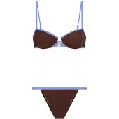 LASCANA Bikini tummanruskea