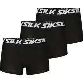 SikSilk Bokserishortsit musta / valkoinen