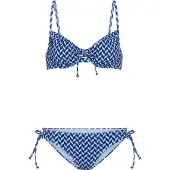 LASCANA Bikini vaaleansininen / tummansininen