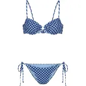 LASCANA Bikini vaaleansininen / tummansininen