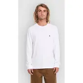 Volcom Stone Blanks BSC Pitkähihainen T-paita white Koko L