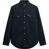 Superdry Cotton Workwear Pitkähihainen Kauluspaita