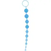 Scala Anal dildo Oriental Jelly Butt Beads Blue
