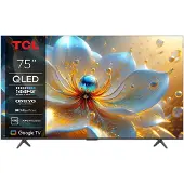 TCL 75T8C, 190,5 cm (75"), 3840 x 2160 pikseliä, QLED, Älytelevisio, Wi-Fi, Metallinen