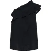 Culture Cupuf Elina One Shoulder Top - Black - XXL