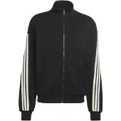 Adidas Urheilullinen collegetakki 'KIT 3-Stripes Track' musta / valkoinen