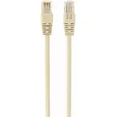Gembird PP12-2M, 2 m, Cat5e, RJ-45, RJ-45, Beige