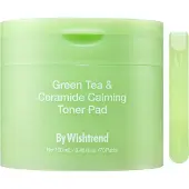 By Wishtrend Green Tea & Ceramide Calming Toner Pad 190 ml