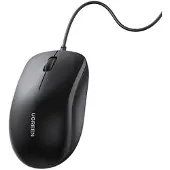 UGREEN Wired optical mouse - Black - Musta