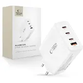 Tech-Protect NC140W-GAN 4-Ports 140W AC Charger - White