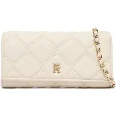 Tommy Hilfiger Pikkulaukku 'Quilted TH Monogram Chain Strap' kerma