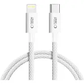 Tech-Protect Ultraboost Lite Lightning-kaapeli USB-C Lightningiin 27W 1m - Cool Grey