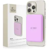 Tech-Protect PB10 LifeMag Magneettinen Langaton Varavirtalähde - 15W - Violetti