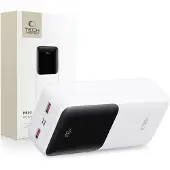 Tech-Protect PB03 Virtapankki 30000mAh - 22.5W - Valkoinen