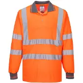 Portwest S277 huomiopaita pitkähihainen polo