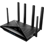 Cudy P5, Wi-Fi 6 (802.11ax), Kaksitaajuus (2,4 GHz/5 GHz), Ethernet LAN, 5G, Musta, Pöytäreititin