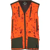 Seeland Men's Trax Blaze Vest Orange Blaze Invis Mpc M