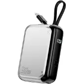 4smarts – Power bank Pocket 10 000 mAh, integrated USB-C cable, 30W (541085)