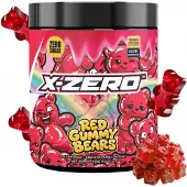 X-Gamer X-Zero Red Gummy Bears - 100 Annosta