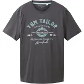 Tom Tailor Paita taivaansininen / tummanharmaa / luonnonvalkoinen